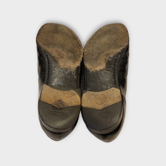 Salvatore Ferragamo Black Patent Leather Loafers main image 8